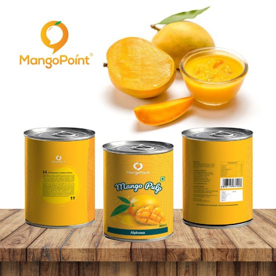 Alphonso Mango Pulp - 850 ML - 1 Carton - Image 3
