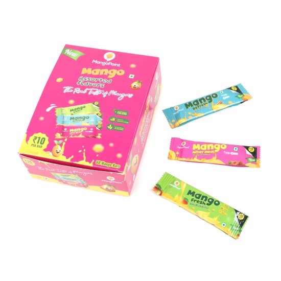 Mango Assorted Flavors Box - 60 Pcs