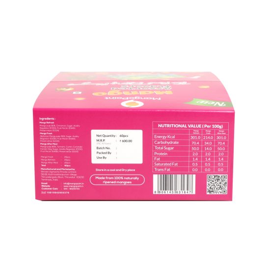 Mango Assorted Flavors Box - 60 Pcs - Image 5