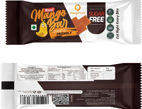 Real Mango Bar Diabetic Friendly - 30 Pcs - 1 Display Box