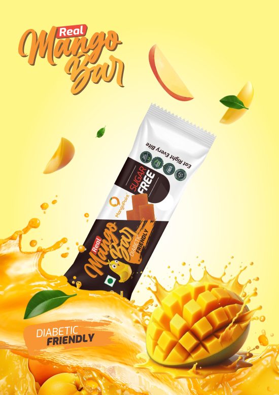 Real Mango Bar Diabetic Friendly - 30 Pcs - 1 Display Box - Image 5